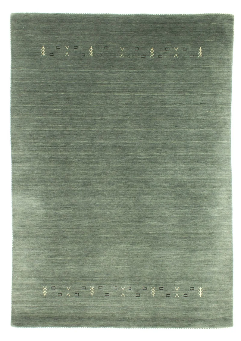 Gabbeh Teppich - Softy 146 x 201 cm - grau