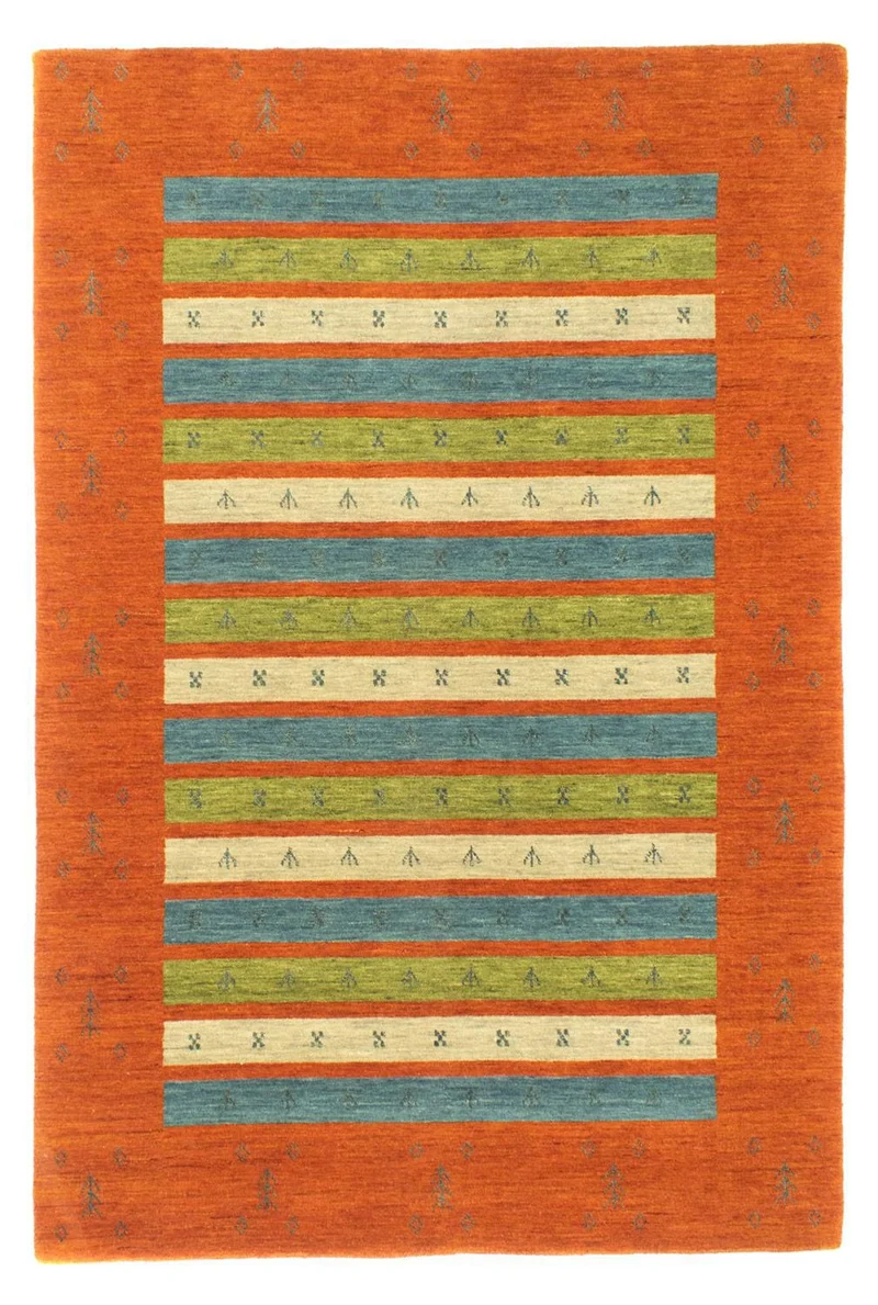 Gabbeh Teppich - Softy 144 x 203 cm - bunt