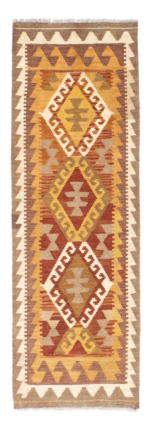 Kelim Teppich - Oriental 64 x 203 cm - hellbraun