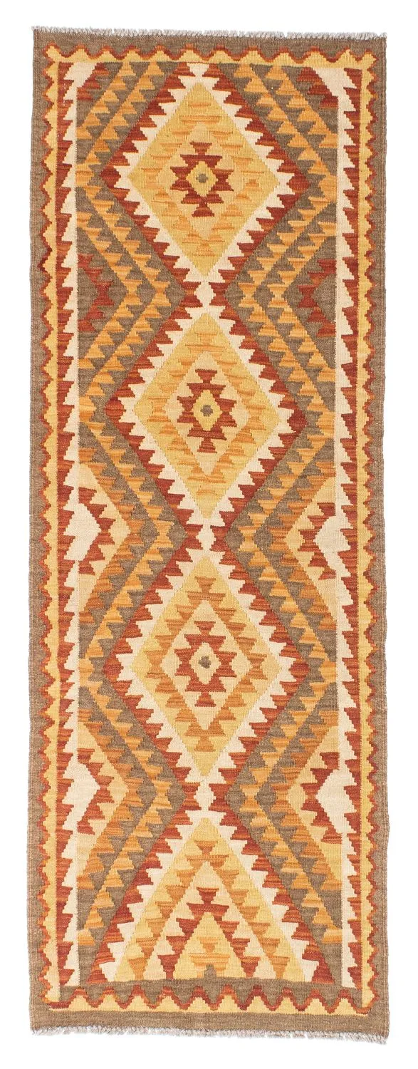 Kelim Teppich - Oriental 69 x 192 cm - hellbraun
