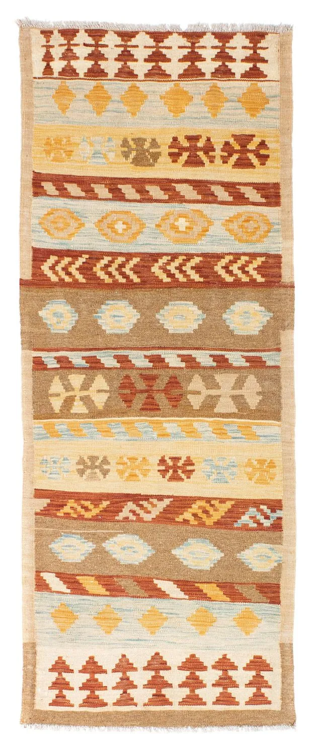 Kelim Teppich - Oriental 77 x 207 cm - beige