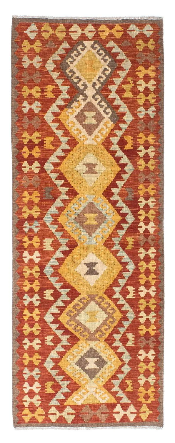 Kelim Teppich - Oriental 78 x 205 cm - rost