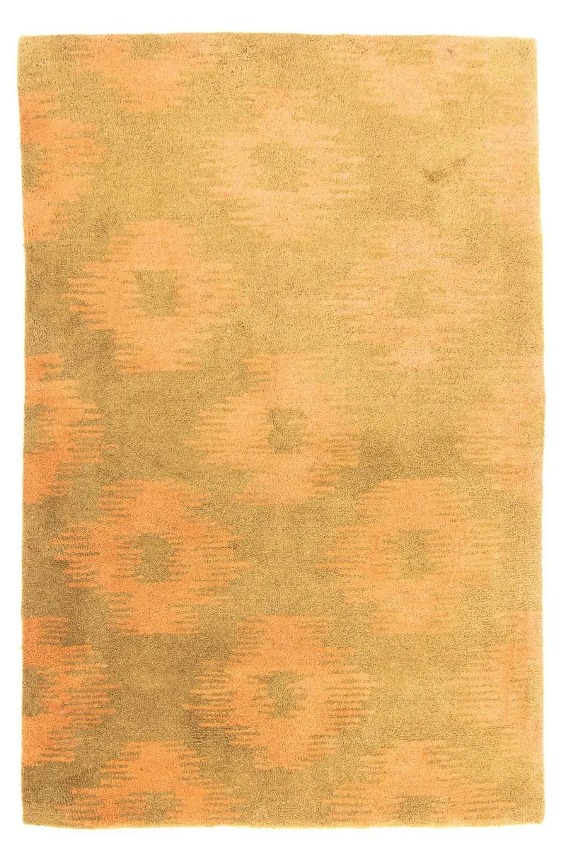 Wollteppich 148 x 234 cm Wohnzimmer Teppich