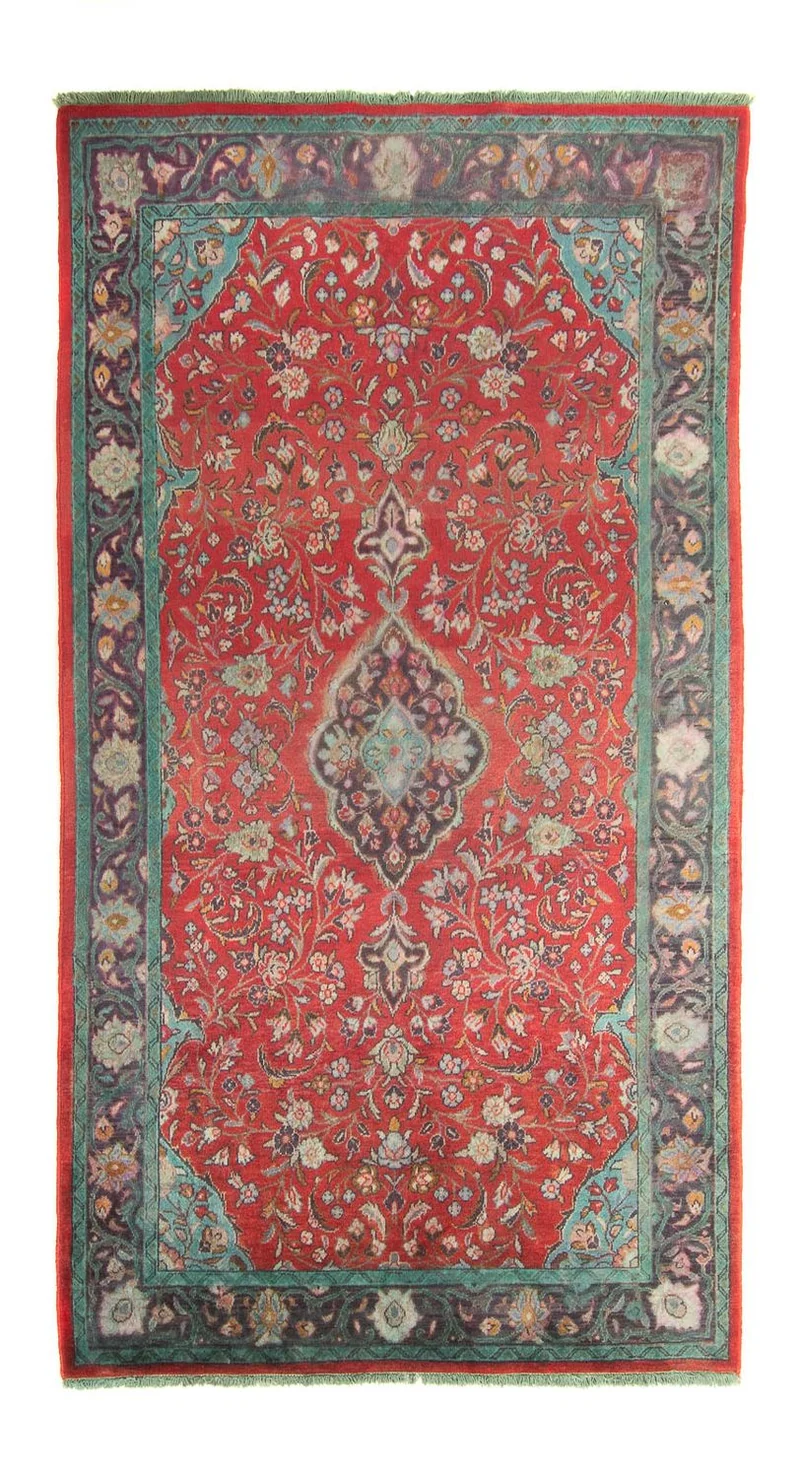 Orientteppich 140 x 245 cm - rot