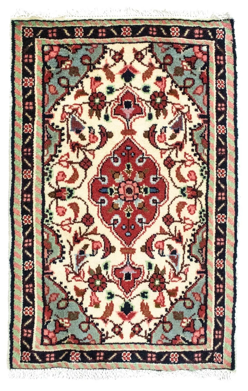 Perserteppich - Nomadic 60 x 90 cm - mehrfarbig