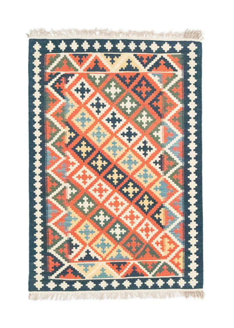Kelim Fars Teppich 110x144cm