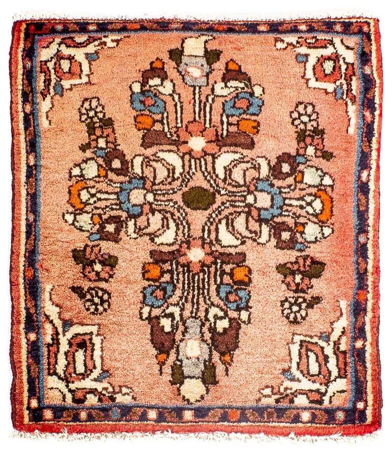 Perserteppich - Classic 54 x 63 cm - hellrot