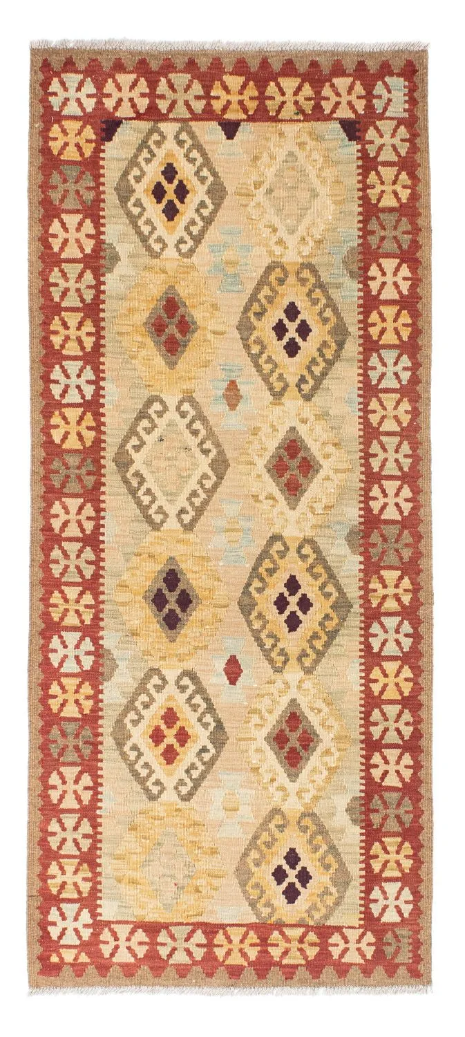 Kelim Teppich - Oriental 79 x 199 cm - beige