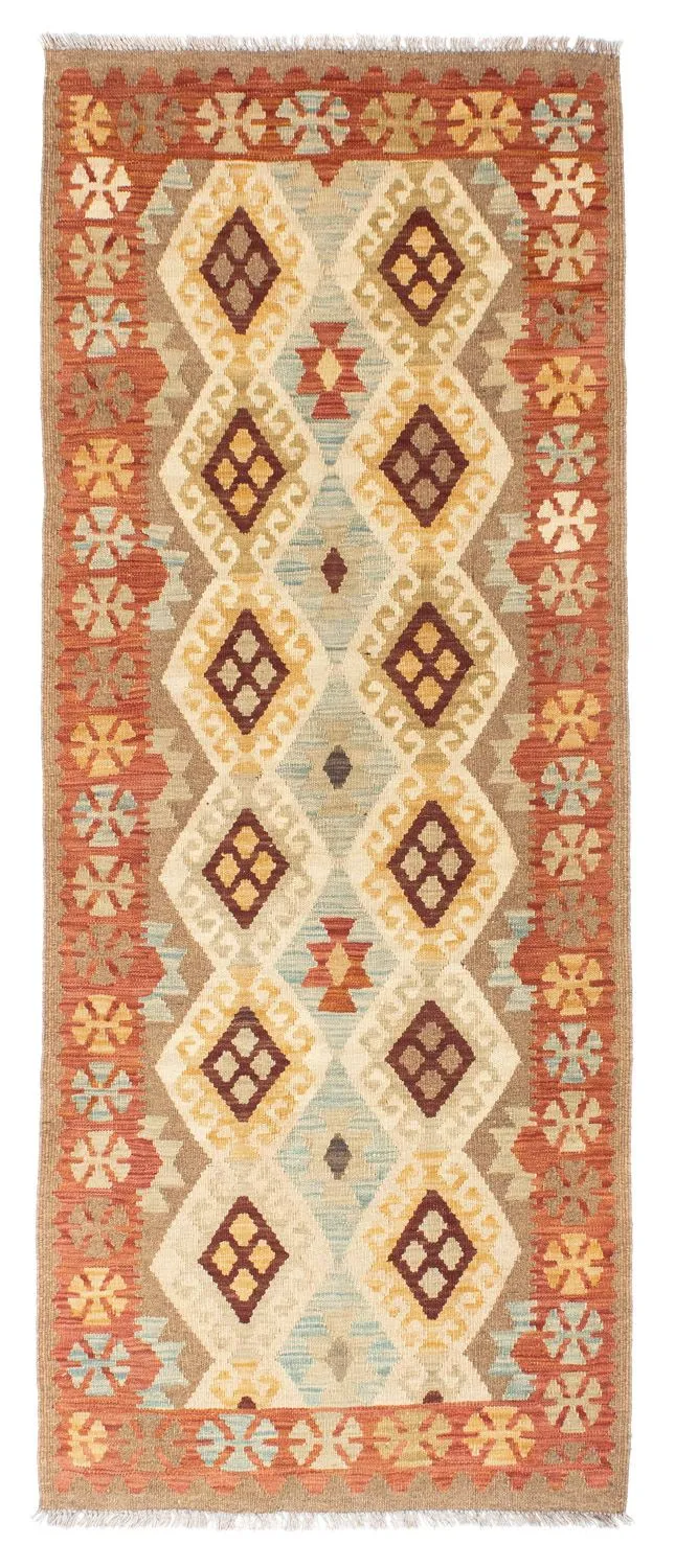 Kelim Teppich - Oriental 78 x 201 cm - beige