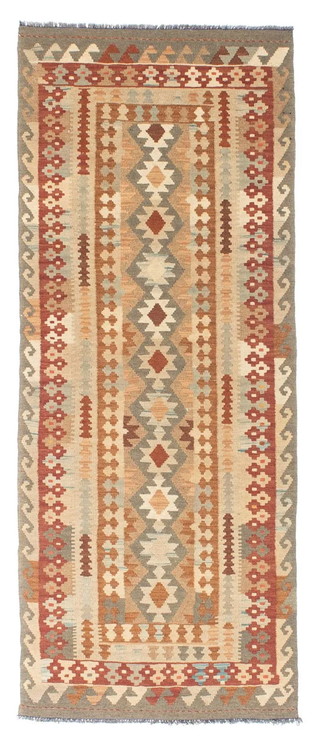 Kelim Teppich - Oriental 78 x 200 cm - beige