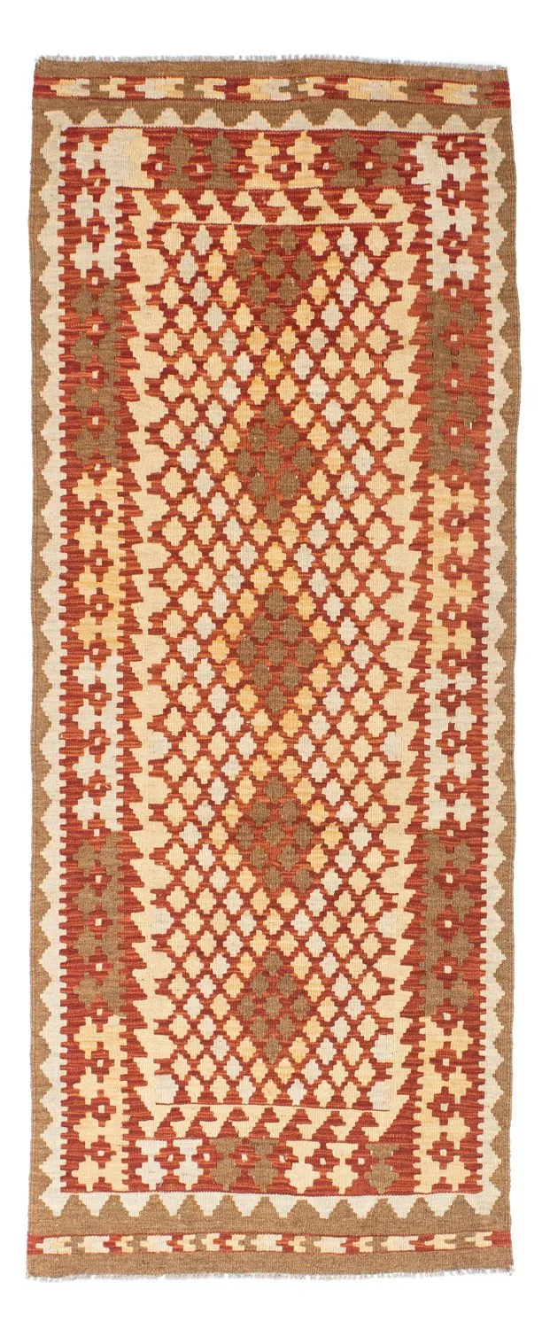 Kelim Teppich - Oriental 79 x 197 cm - beige