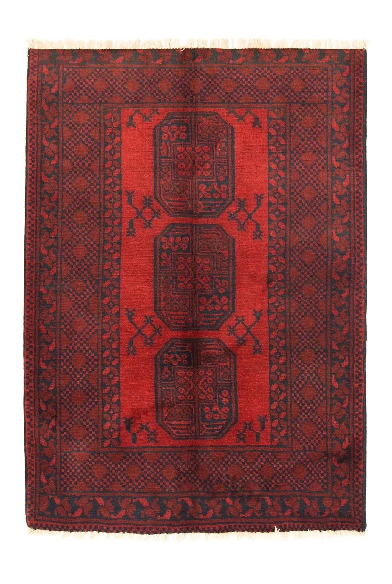 Afghan Teppich - Filpa 106 x 148 cm - rot
