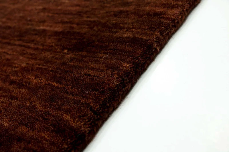 Gabbeh Teppich - Indus 80 x 300 cm - braun