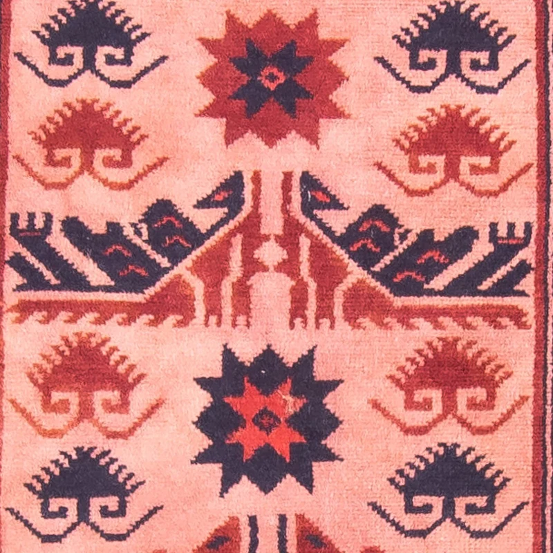 Kelim Teppich - Oriental 75 x 400 cm - hellrot