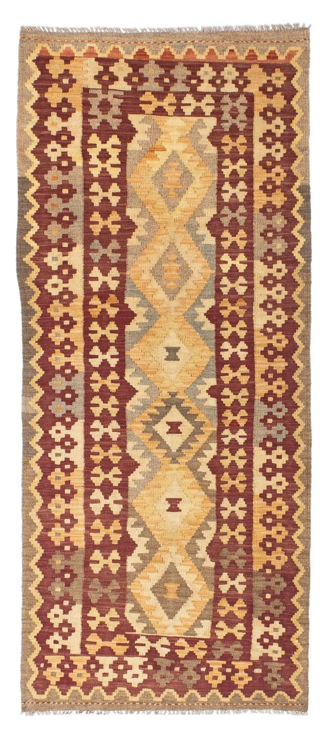 Kelim Teppich - Oriental 79 x 195 cm - braun