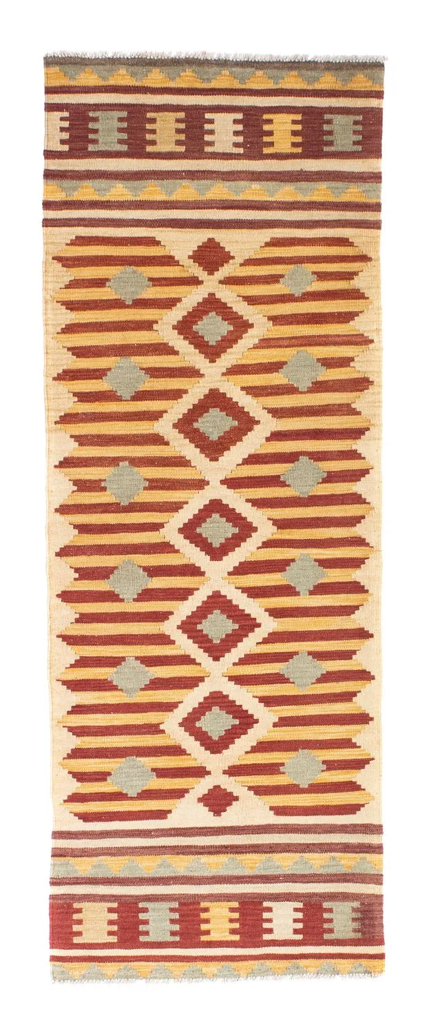 Kelim Teppich - Oriental 74 x 207 cm - beige