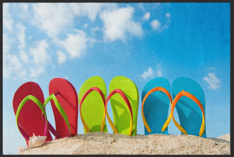 Sauberlaufmatte Flip Flops 10433