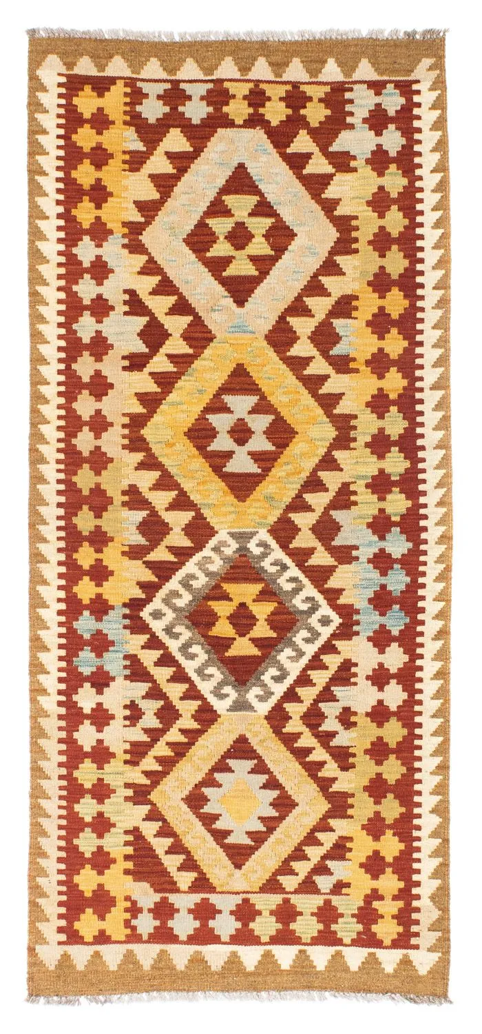 Kelim Teppich - Oriental 80 x 183 cm - beige