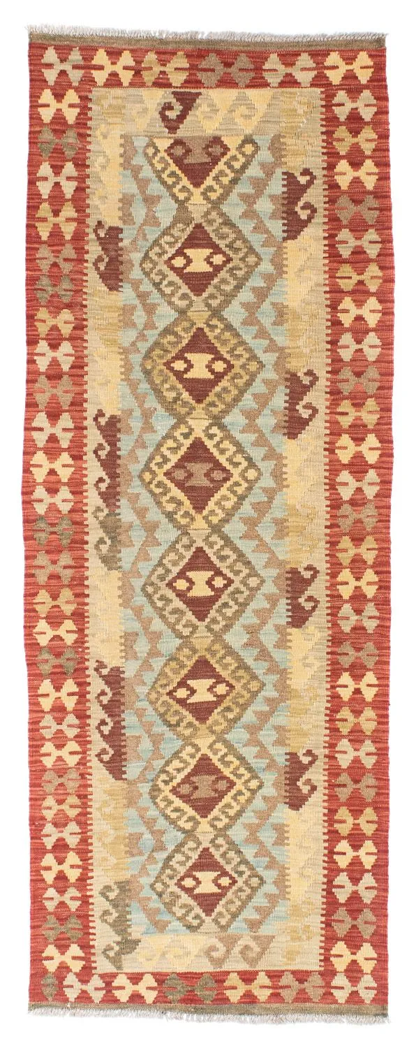 Kelim Teppich - Oriental 73 x 201 cm - rot