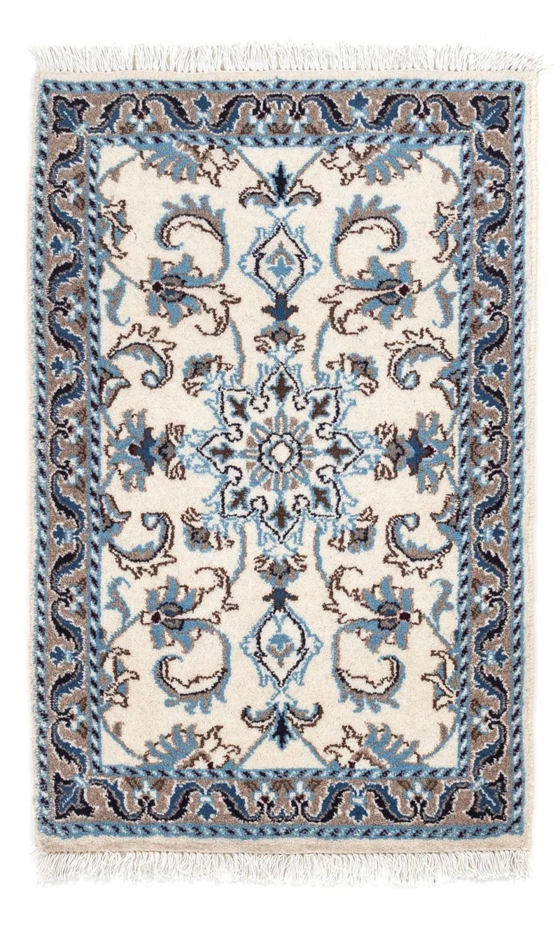 Perserteppich - Nain 60 x 90 cm - beige