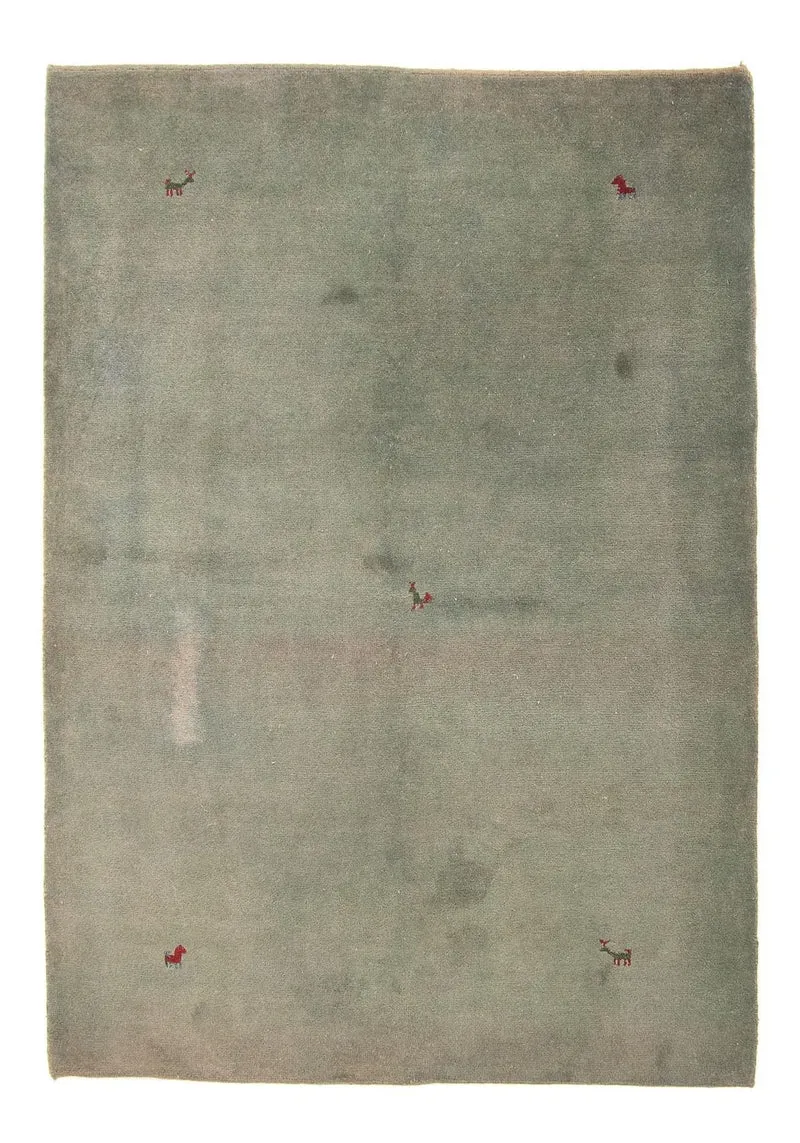 Gabbeh Teppich - Indus 170 x 230 cm - grün
