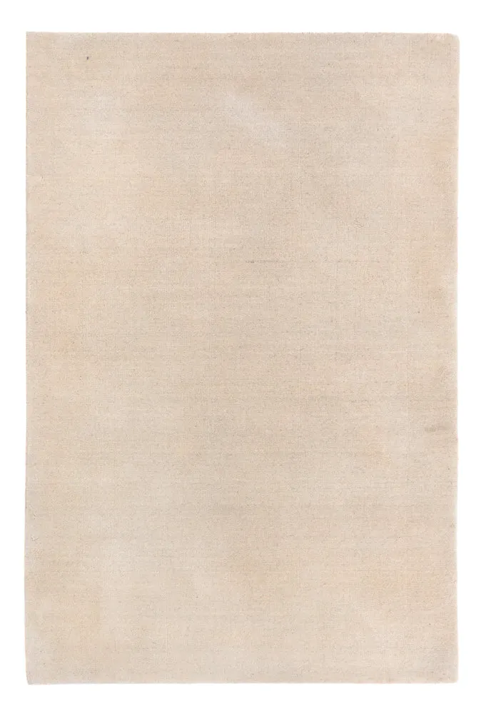Gabbeh Teppich - Loribaft Softy - 90 x 160 cm - hellbeige
