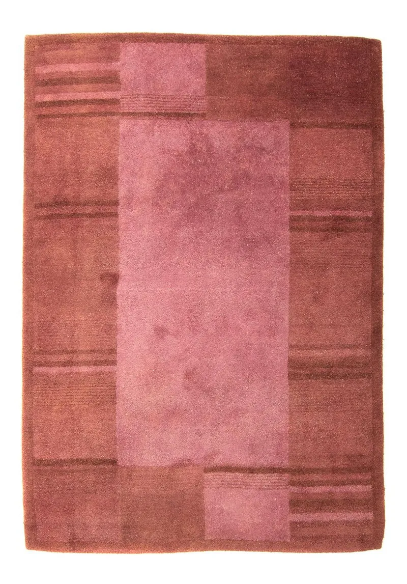 Wollteppich 165 x 230 cm Wohnzimmer Teppich