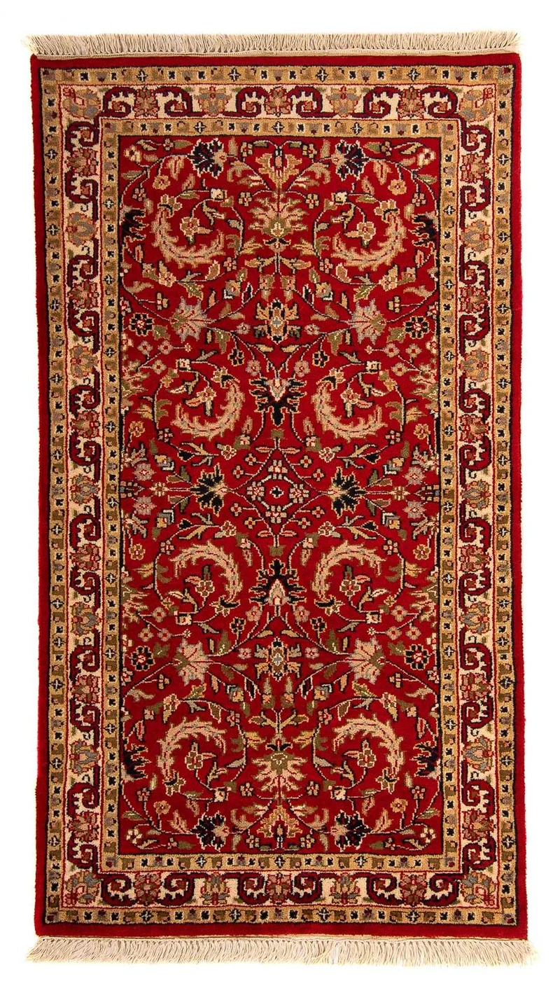 Orientteppich - Indus 90 x 163 cm - dunkelrot