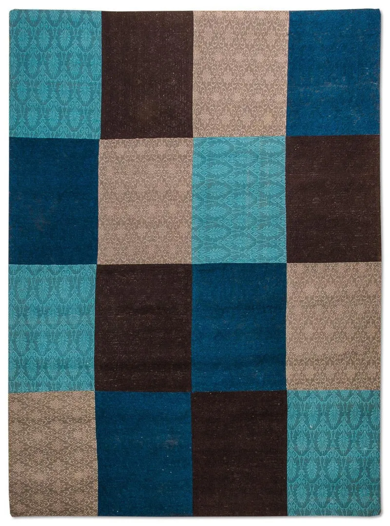 Patchwork Teppich 200 x 300 cm Teppich Wohnzimmer