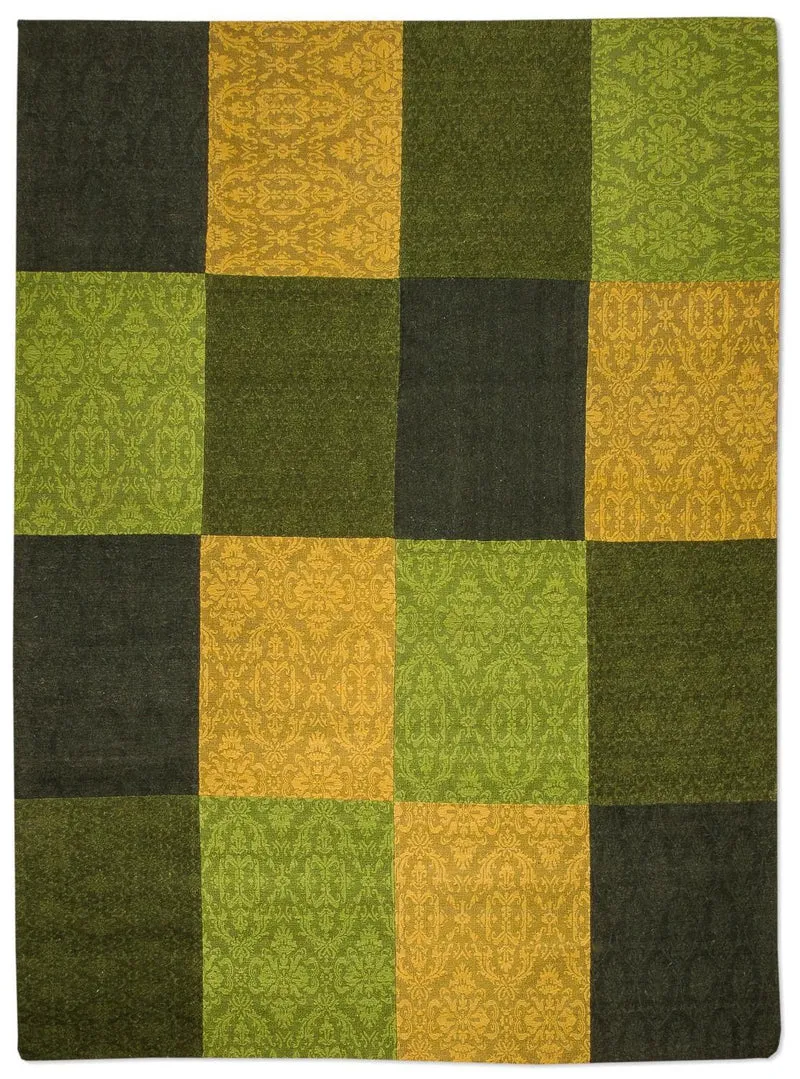 Patchwork Teppich 200 x 300 cm Teppich Wohnzimmer