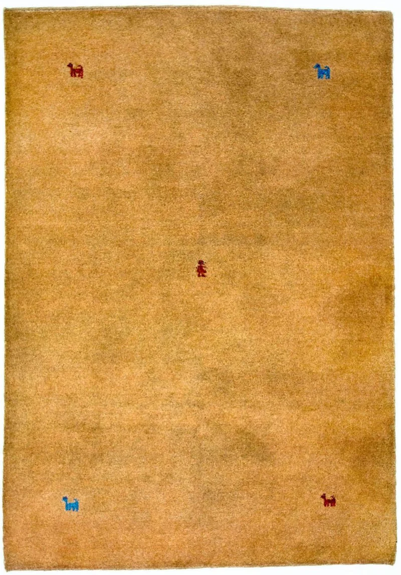 Gabbeh Teppich - Indus 140 x 200 cm - braun