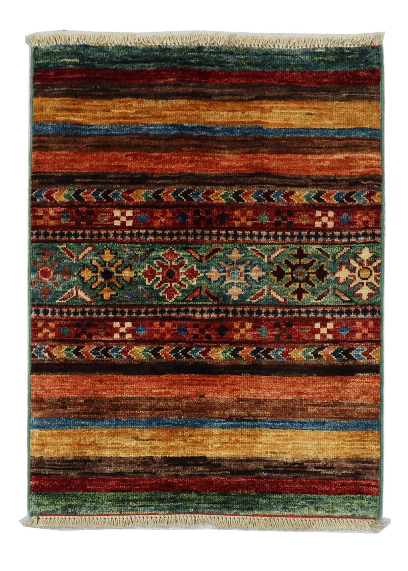 Ziegler Teppich 57 x 72 cm - mehrfarbig