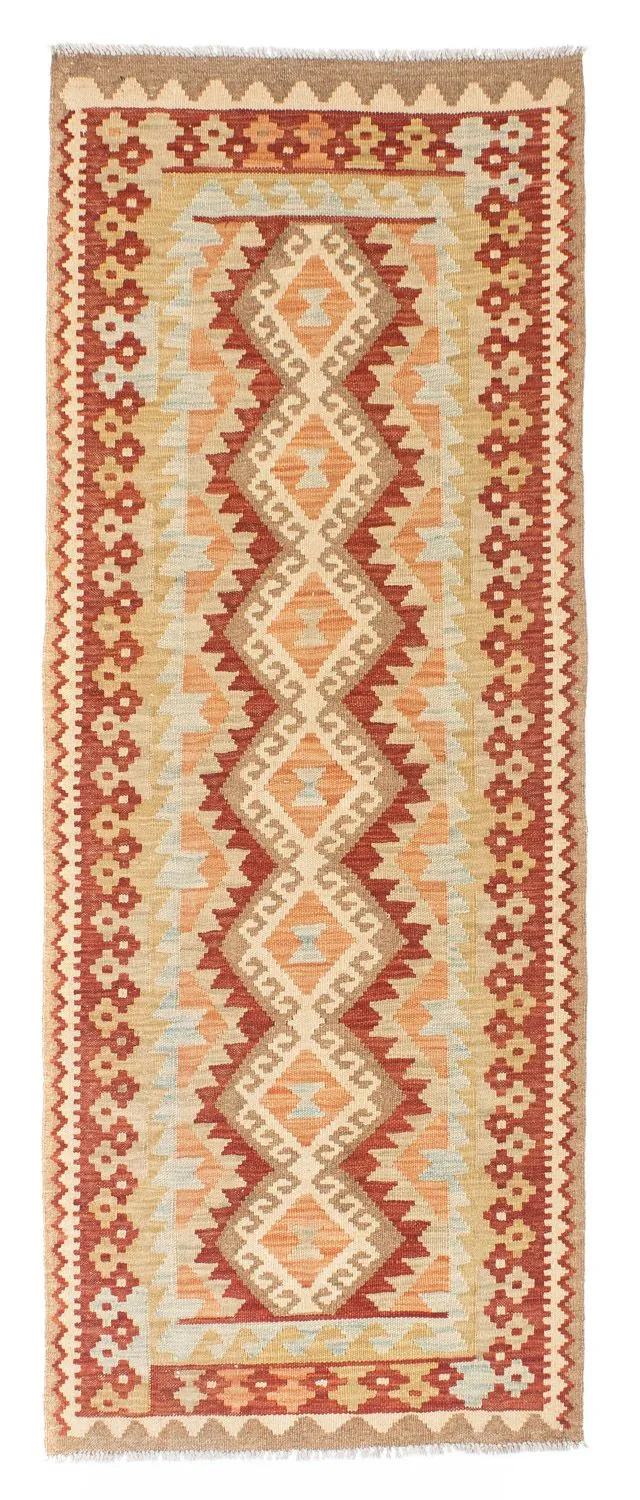 Kelim Teppich - Oriental 75 x 200 cm - beige