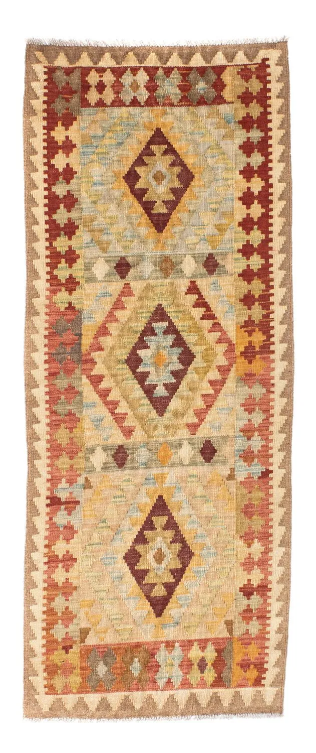 Kelim Teppich - Oriental 75 x 198 cm - beige