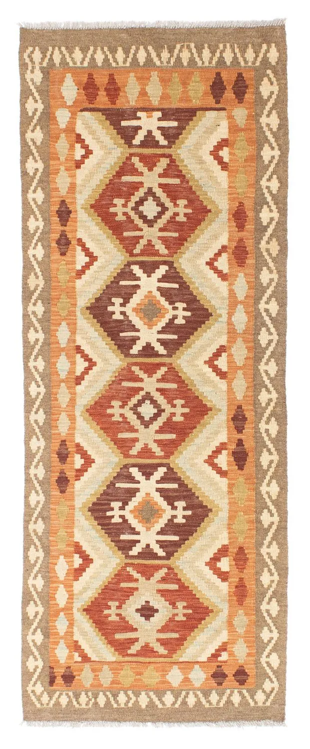 Kelim Teppich - Oriental 73 x 203 cm - beige