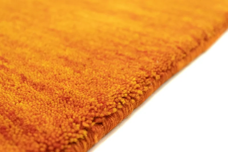 Gabbeh Teppich - Indus 80 x 350 cm - orange