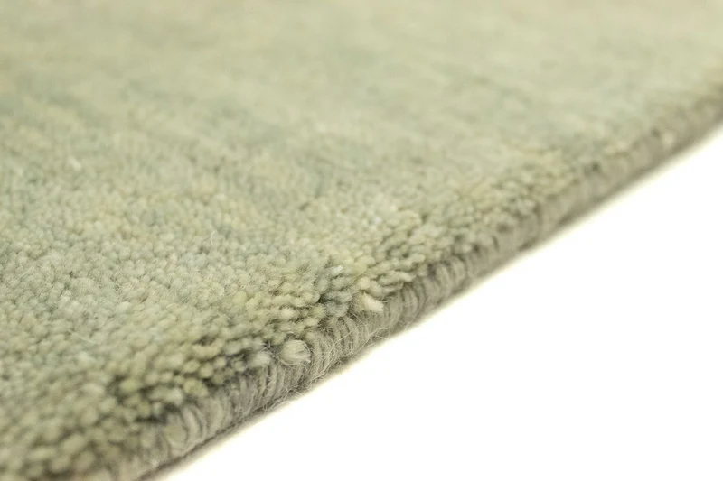 Gabbeh Teppich - Indus 80 x 350 cm - silber