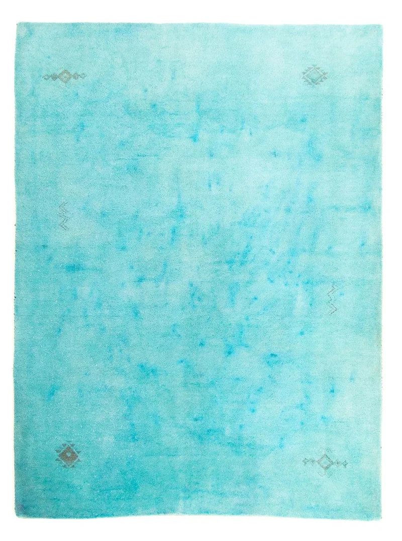 Gabbeh Teppich - Indus 129 x 197 cm - türkis