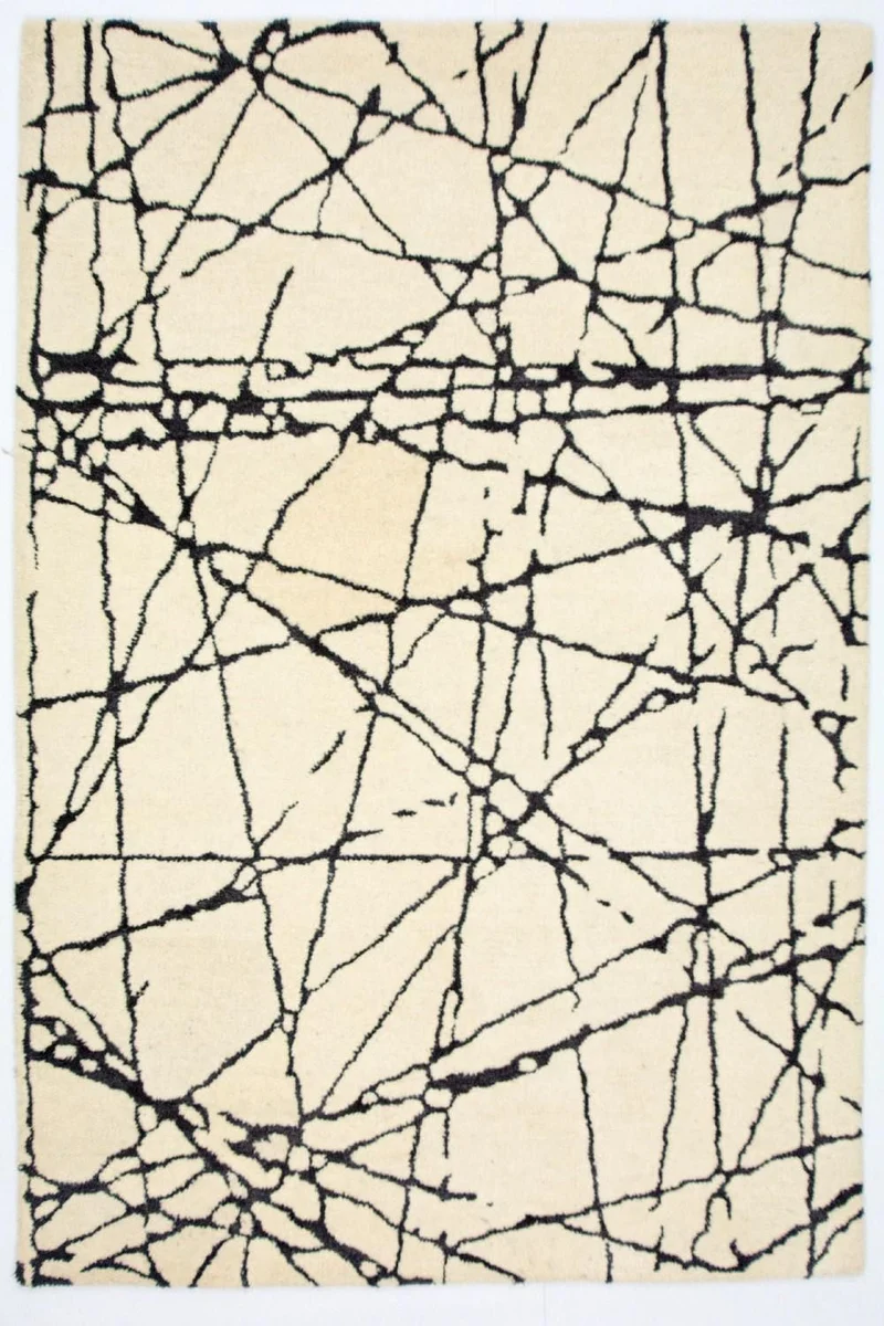 Designer Teppich 121 x 181 cm Teppichbrücke