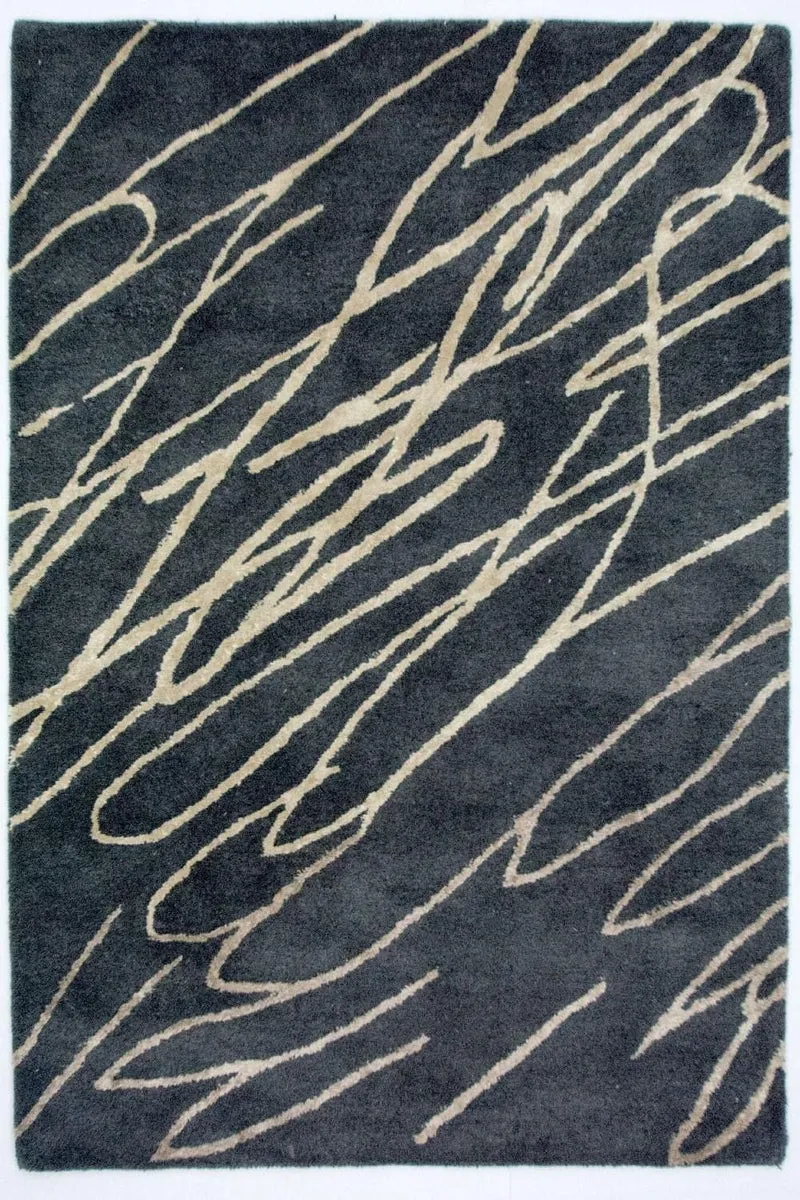 Designer Teppich 121 x 180 cm Teppichbrücke