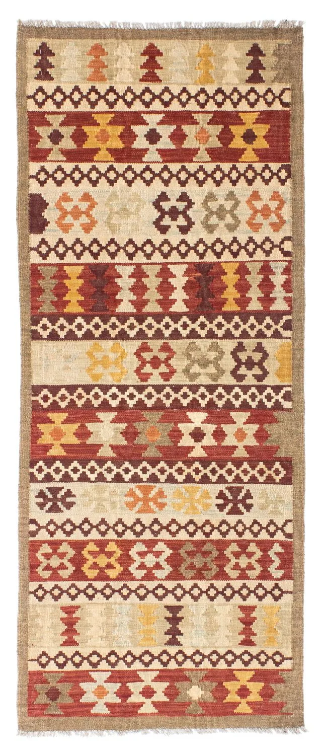 Kelim Teppich - Oriental 75 x 194 cm - mehrfarbig