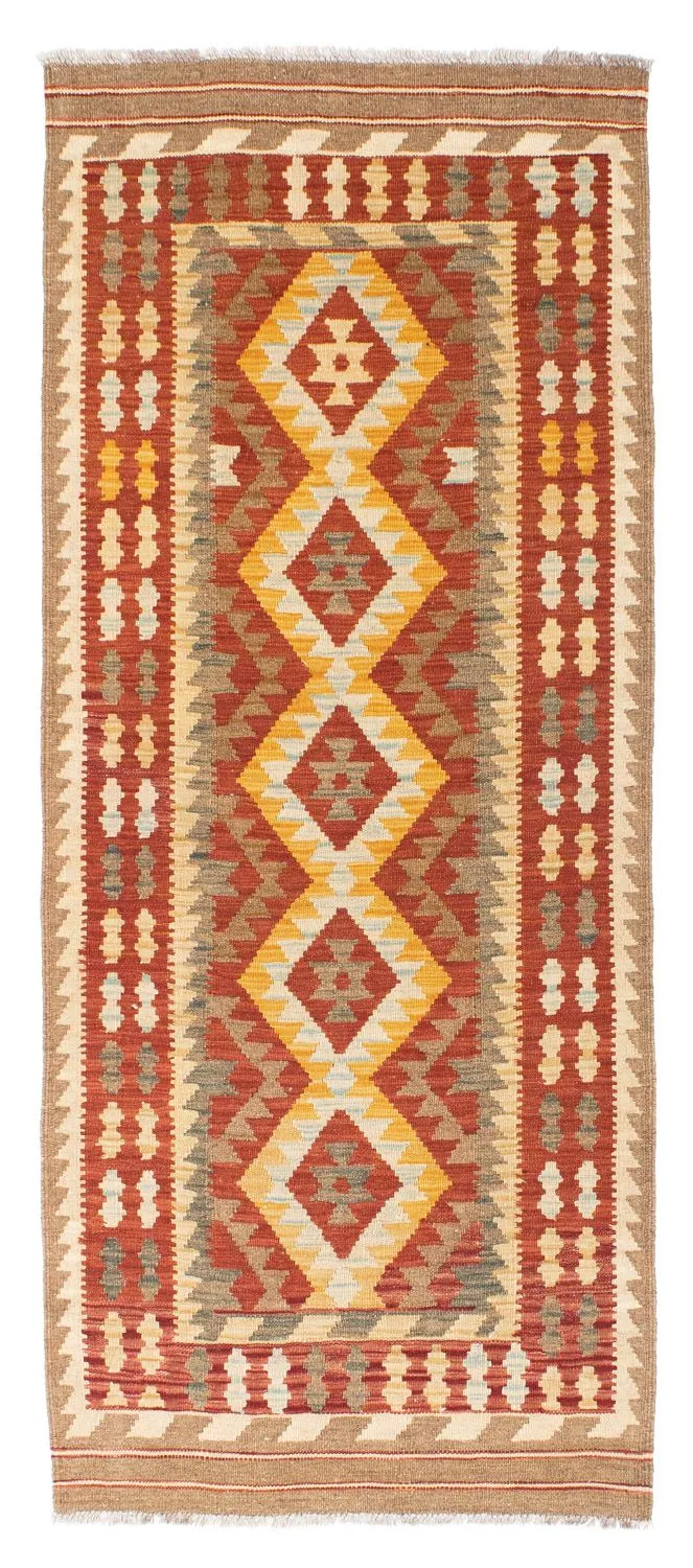 Kelim Teppich - Oriental 76 x 192 cm - rost