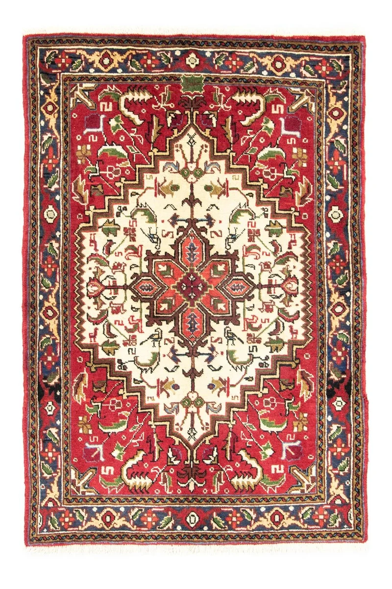 Heriz Teppich 100x143cm - Perserteppich