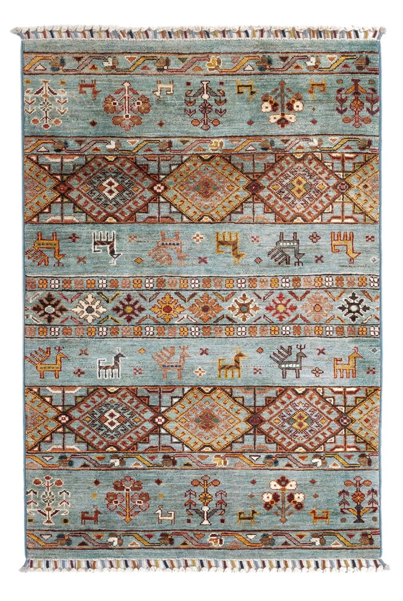 Ziegler Teppich - Ariana - 83 x 122 cm - hellblau
