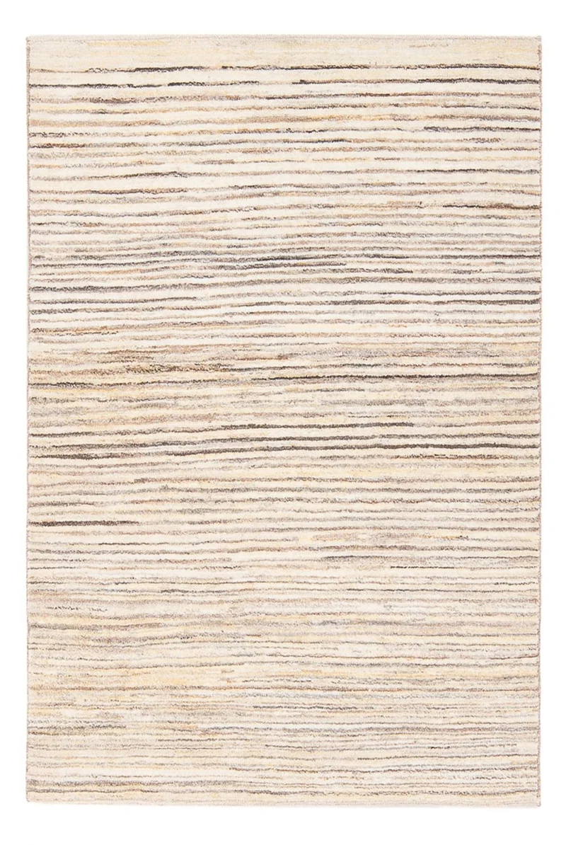 Gabbeh Teppich - Perser - 98 x 142 cm - hellbeige