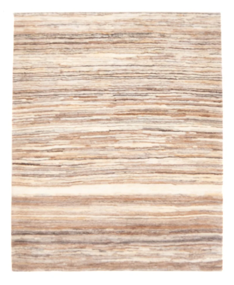 Gabbeh Teppich - Perser - 106 x 146 cm - dunkelbeige