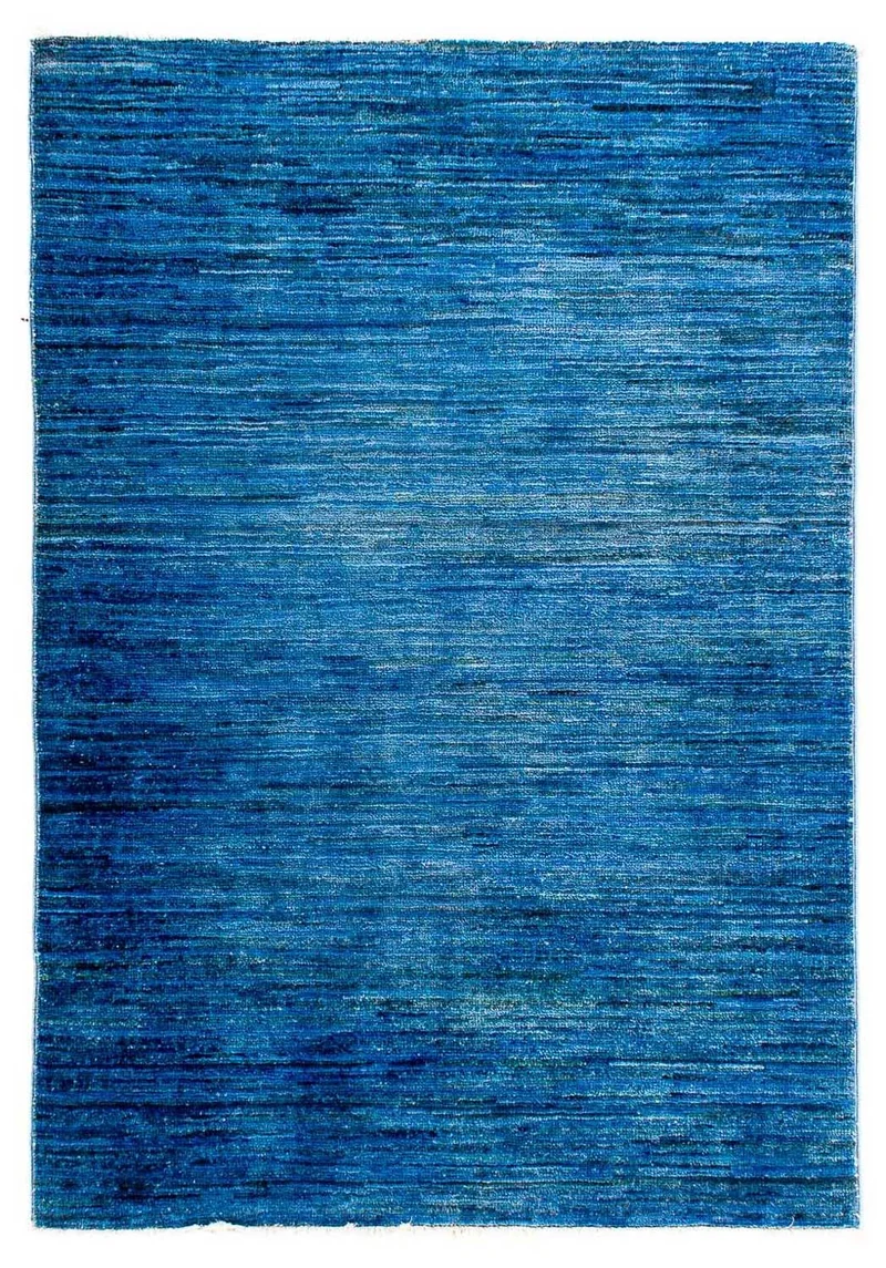 Ziegler Teppich - Modern 85 x 125 cm - blau