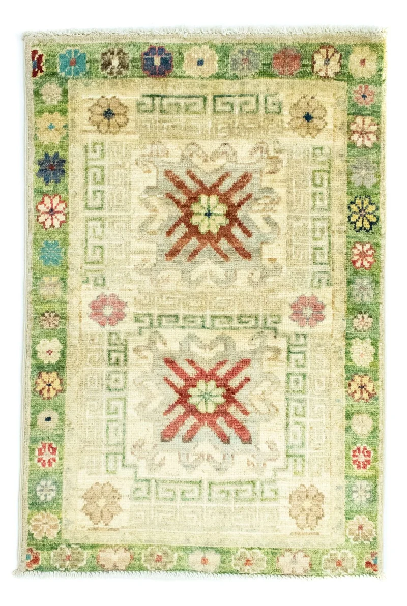 Ziegler Teppich - Modern 61 x 85 cm - hellgrün