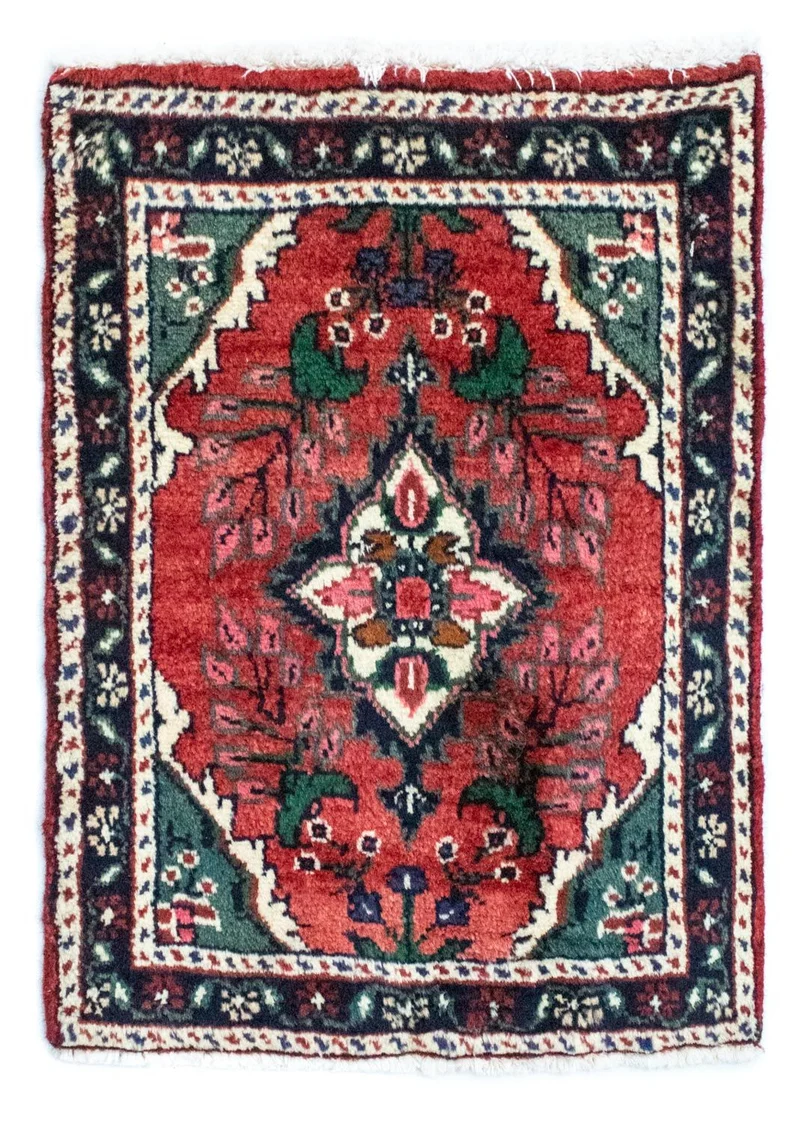 Perserteppich - Nomadic 40 x 60 cm - rot