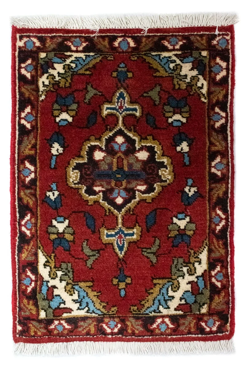 Perserteppich - Nomadic 40 x 54 cm - rost